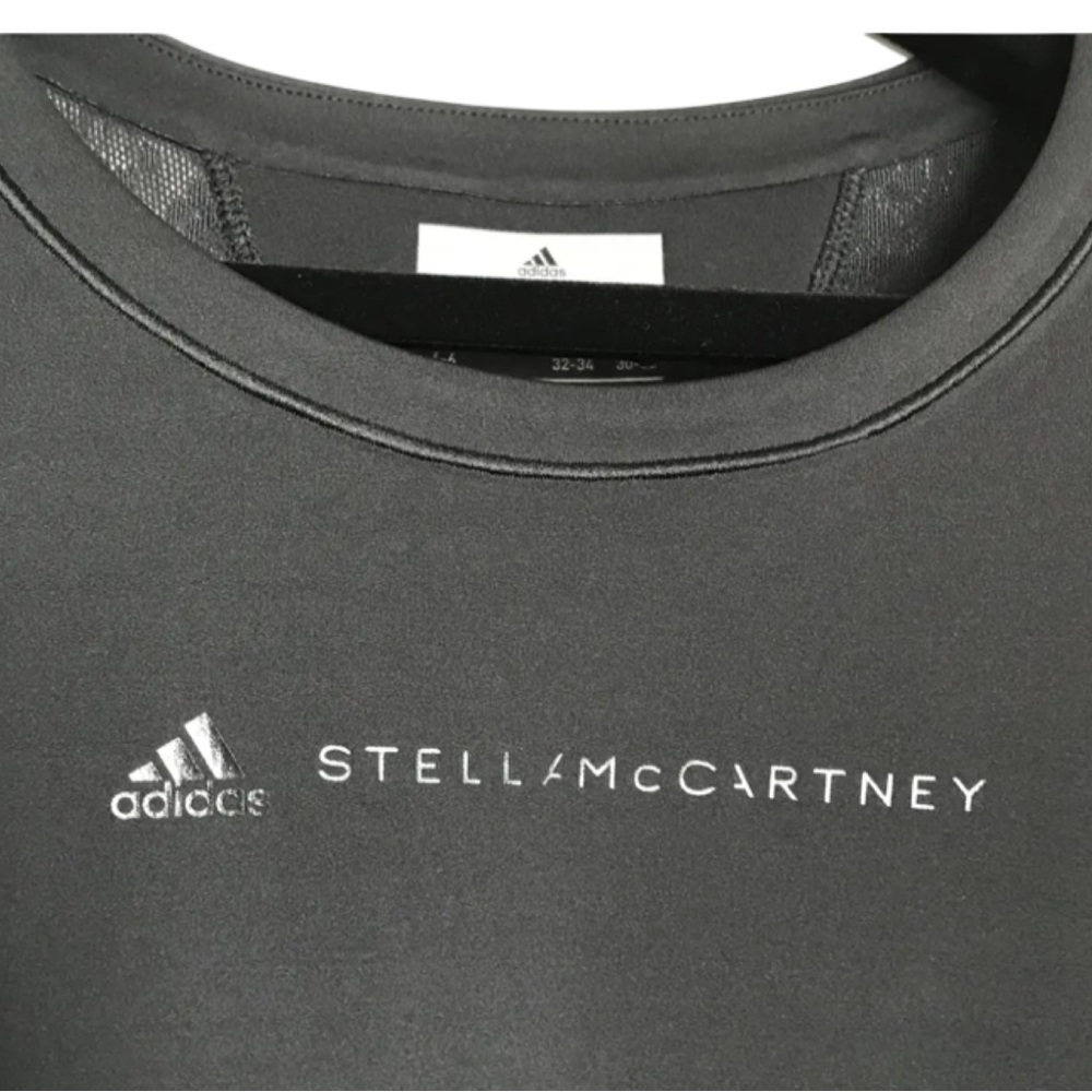 Women’s Adidas by Stella McCartney Run Loose Tee in Black Size Small NWOT - Picture 6 of 12
